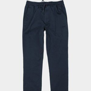 WEEK-END ELASTIC STRAIGHT FIT PANT in Navy Marine size L